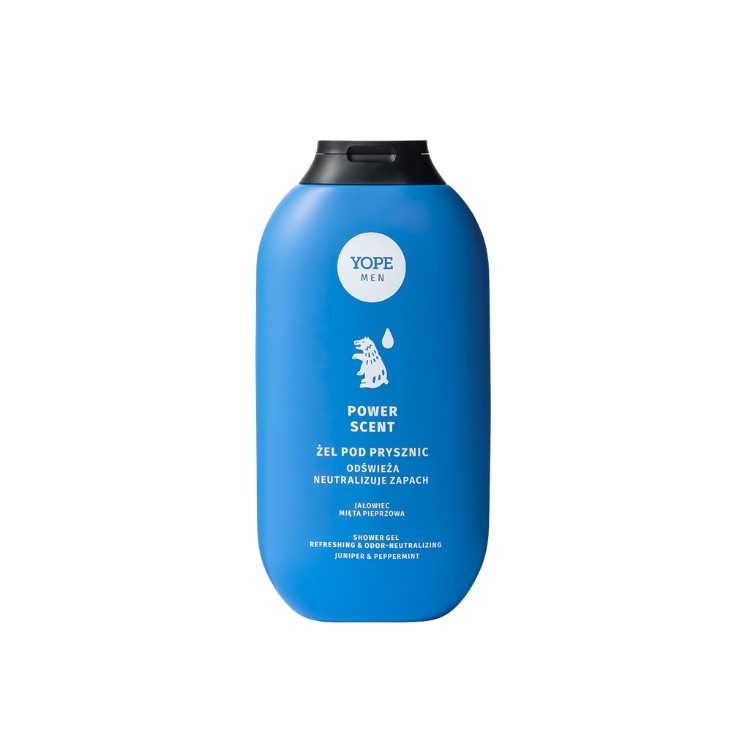 YOPE Men Power Scent Verfrissende Douchegel voor Mannen 400 ml