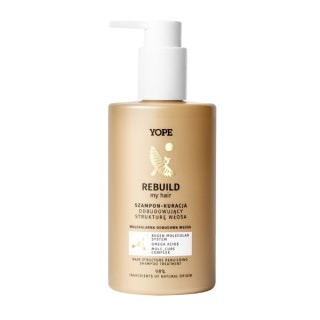 YOPE Rebuild My Hair Szampon-kuracja odbudowujący strukturę włosa 300 ml