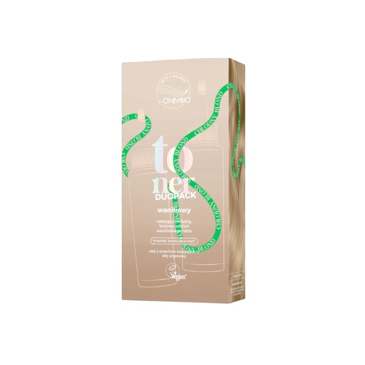 OnlyBio Hair in Balance Duo Pack Valinate Toner capillaire 2x100 ml