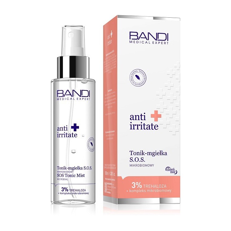 Bandi MEDICAL EXPERT Anti Irritate Tonik-Mgiełka do twarzy S.O.S mikrobiomowy 100 ml