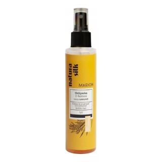 Marion Natura Silk 2-fazowa Odżywka bez spłukiwania do włosów łamliwych 150 ml