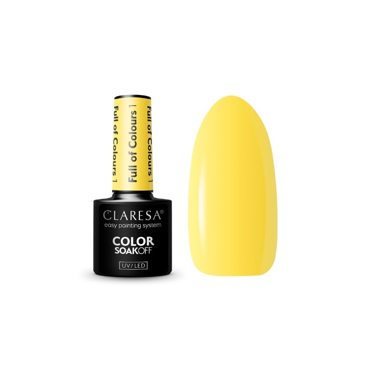 Claresa Full Of Colours Hybrid Nagellak /1/ 5 g