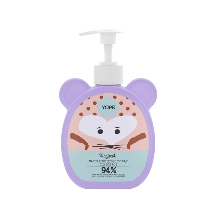 YOPE Natürliche Handseife für Kinder mit Ringelblume, 400 ml