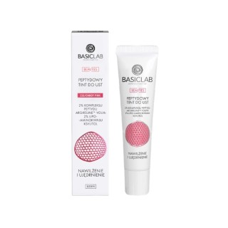Пептидна фарба для уст BasicLab Dermocosmetics Beauties /210/ Цукерково- Pink 15 мл
