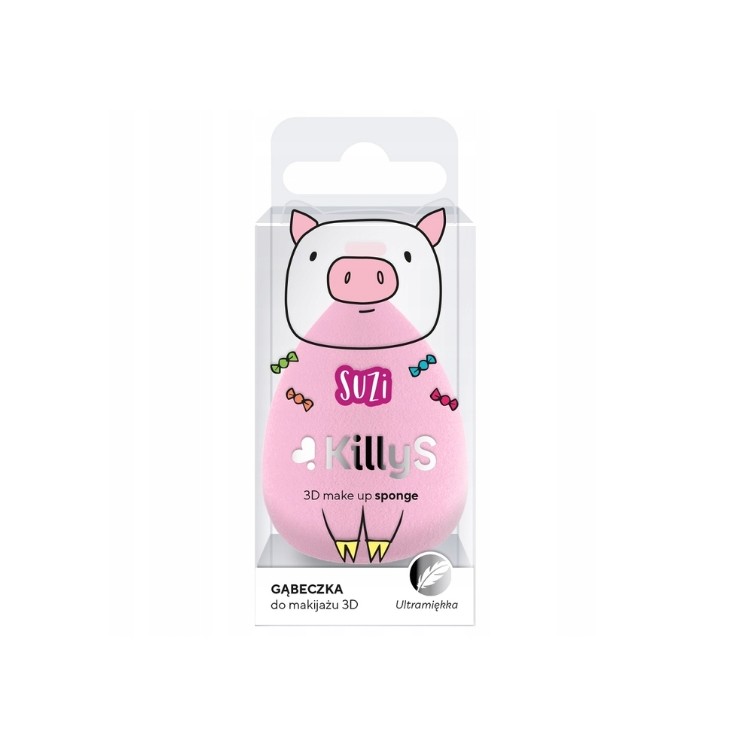 Éponge à maquillage KillyS 3D Ultra Soft (1 pièce)