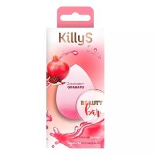 KillyS 3D Make-up-Schwamm mit Granatapfelextrakt, 1 Stück