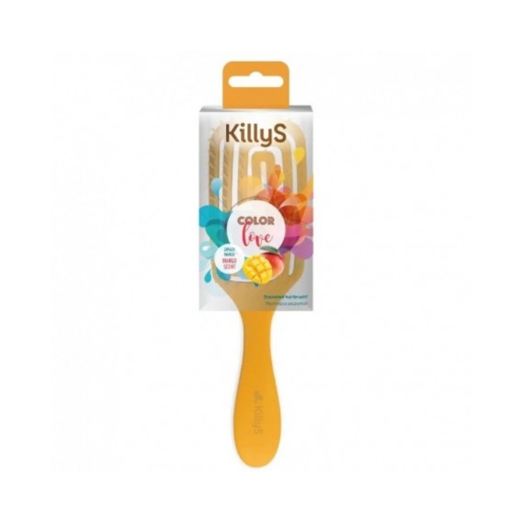 KillyS Color Love Szczotka do włosów Mango 1 sztuka