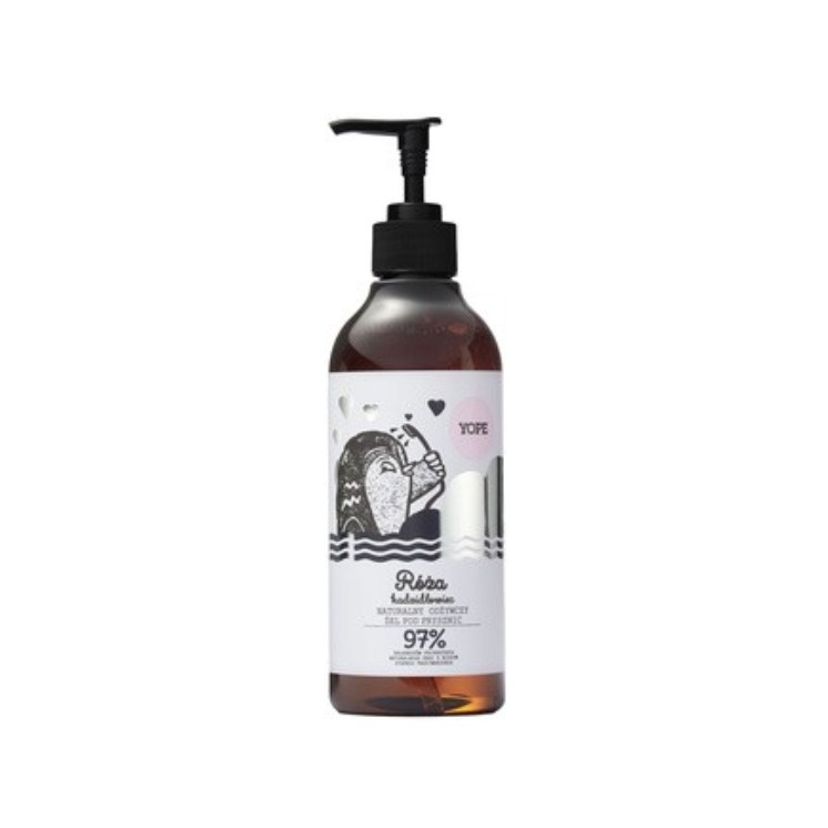 YOPE Rose and Frankincense Shower Gel 400 ml
