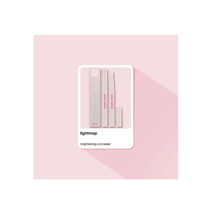 Poppy Head Lightmap Brightening Concealer rozświetlająco-modelujący Korektor do twarzy 2.2 g