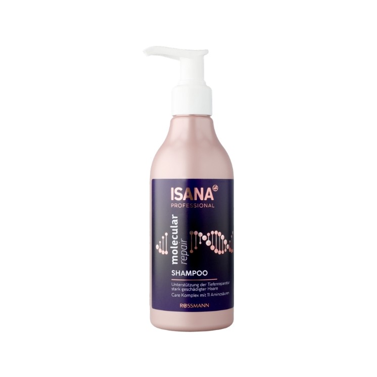 Isana Professional Molecular Repair Shampoo для пошкодженого волосся 250 мл