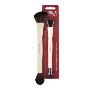 Двосторонній пензель KillyS x Żurawska для сухих продуктів 1 шт.