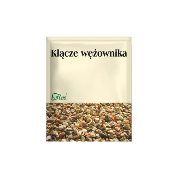Flos Kłącze wężownika Zioła do kąpieli 50 g