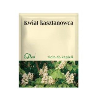 Трави для ванн Flos з квітами кінського каштана 50 г