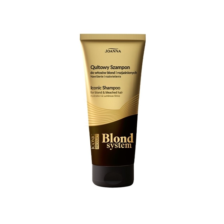 Joanna Blond System Qultowy Shampoo for blonde and bleached hair 260 ml