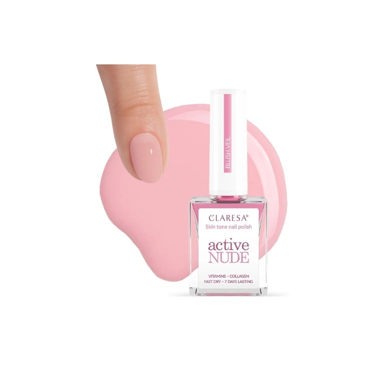 Claresa Active Nude Blush Veil Classic Nagellak 9,5 5 ml