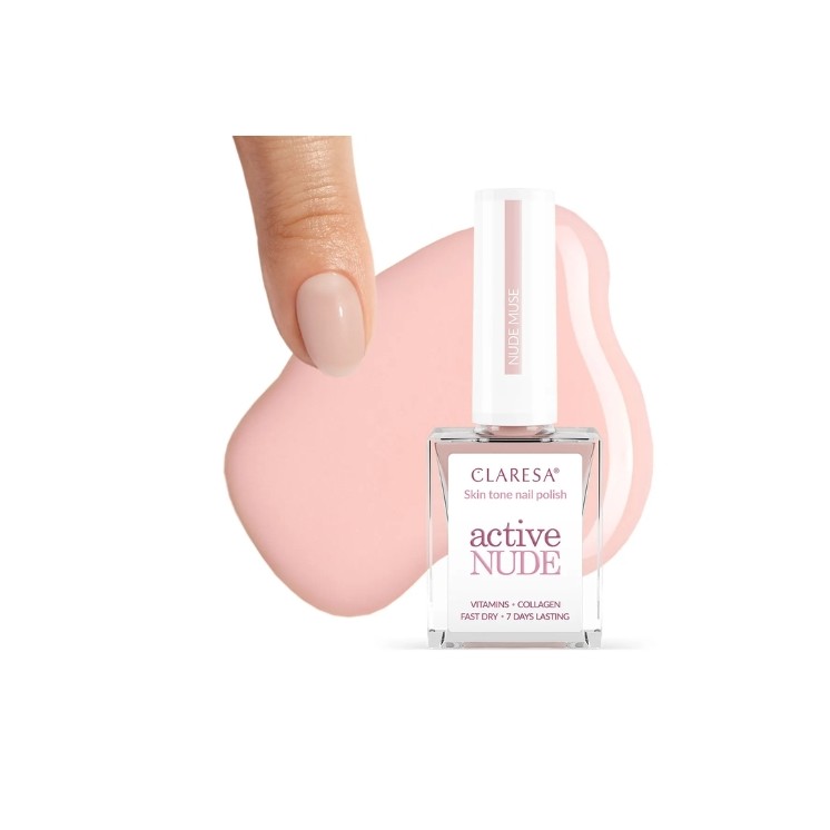 Claresa Active Nude Classic Nail Polish Nude Muse 5 ml