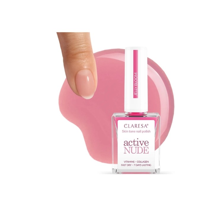 Лак для нігтів Claresa Active Nude Classic Jelly Bloom 9.5 5 ml