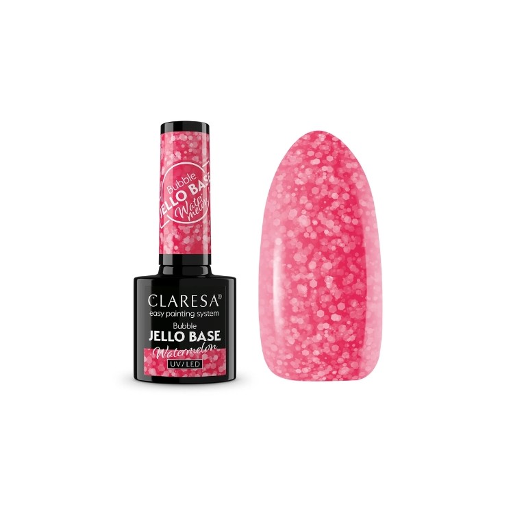 Claresa Bubble Jello Base Watermelon Nagelbasis 5