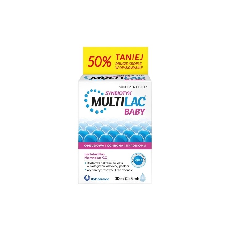 Краплі Multilac Baby 2x5 мл