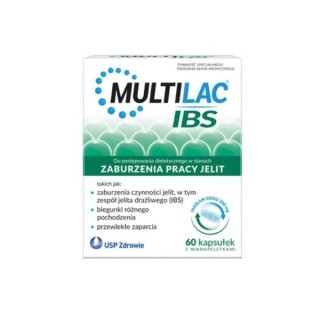 Multilac IBS бутират натрію 300 мг 60 капсул