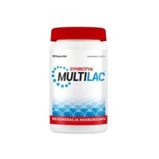 Multilac Synbiotic (probioticum + prebioticum) 50 capsules