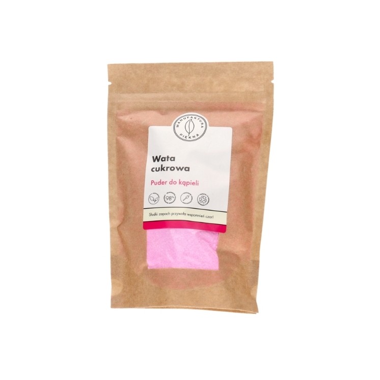 Manufaktura Piękna Fizzy Bath Powder Cotton Candy 250 g