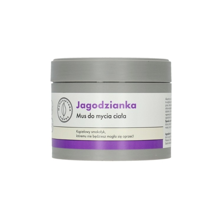 Мус для вмивання тіла Manufaktura Piękna Jagodzianka 250 г