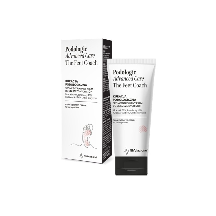 Podologic Advanced Care Podiatrie Behandeling Geconcentreerde Crème voor Beschadigde Voeten 50 ml