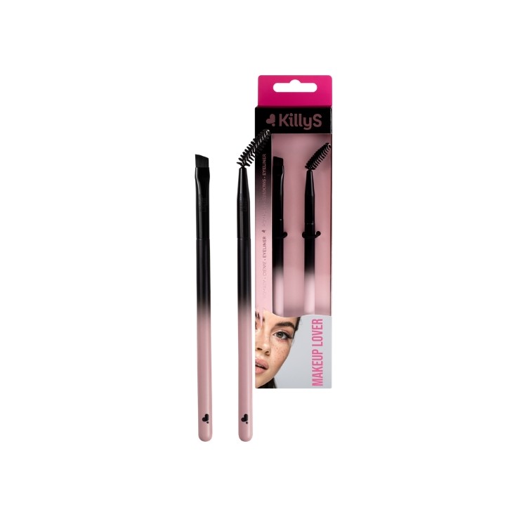 KillyS Makeup Lover Zestaw pędzli do makijażu oczu i brwi nr.6 i 7 