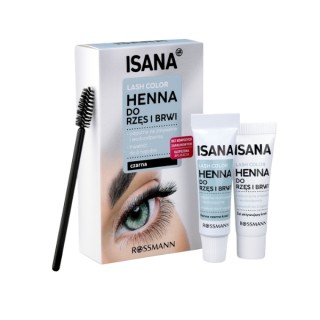 Хна Isana Lash Colour для брів та вій чорного кольору 1 шт.