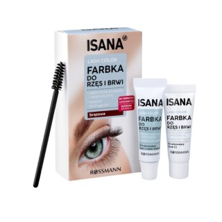 Хна Isana Lash Colour для брів та вій коричневого кольору 1 шт.