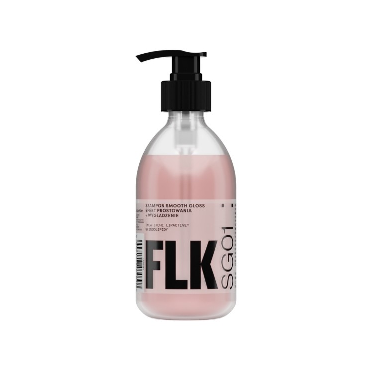 FLK Smooth Gloss Szampon do włosów Efekt prostowania+wygładzenie 280 ml