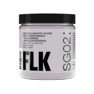 FLK Smooth Gloss Odżywka do włosów Efekt prostowania+wygładzenie+redukcja puszenia 250 ml