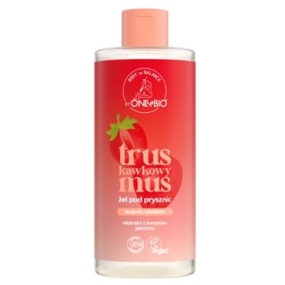 ONLYBIO Body in Balance Żel pod prysznic Truskawkowy mus 300 ml