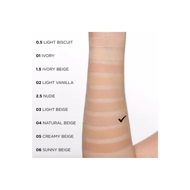 Eveline Better than Perfect hydraterende en dekkende foundation /04/ Natural Beige 30 ml