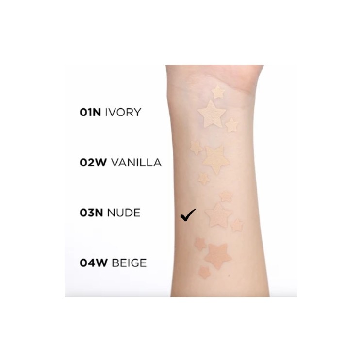 Eveline Wonder Match Covering Cushion Foundation with Niacinamide /03N/ Nude 15 g