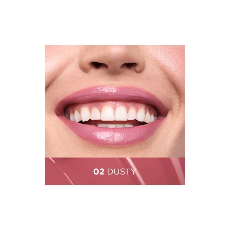 Eveline VinyLove długotrwała Pomadka płynna z efektem gloss /02/ Dusty 4 ml