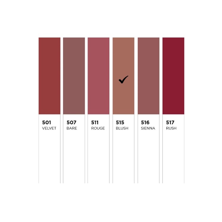 Eveline Celebrity Lips Creamy Satin Finish Lipstick /515/ Blush 1 stuk