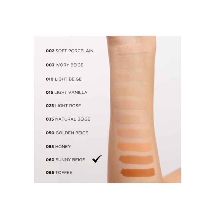 Eveline Liquid Control Gezichtsfoundation met Niacinamide in Druppelaar /060/ Sunny Beige 32 ml