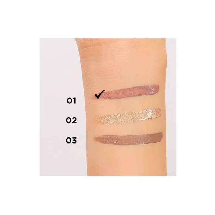 Eveline Liquid eye shadow 2in1 Flower Garden /01/ 6,5 ml