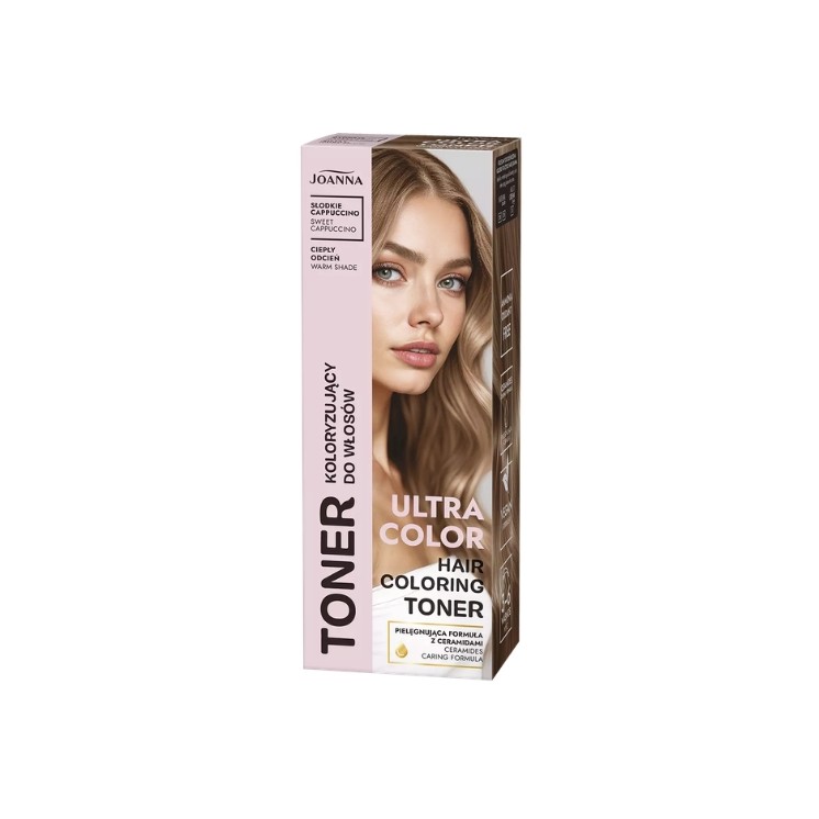 Тонік для волосся Joanna Ultra Color Sweet Cappuccino 100 г