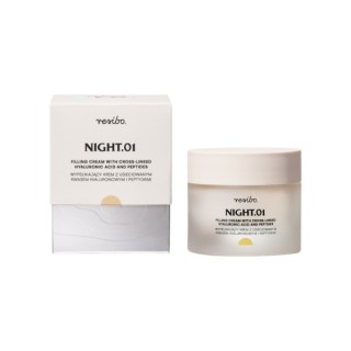 Resibo Night.01 Filling Night Face Cream met hyaluronzuur 50 ml