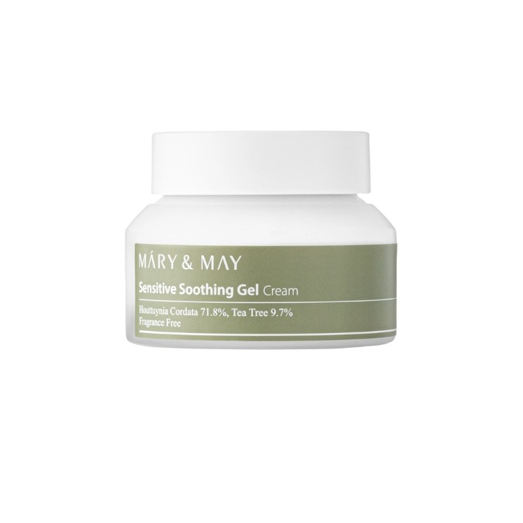 Mary&May Sensitive Soothing Gel łagodzący Krem-żel na niedoskonałości skóry wrażliwej 70 g