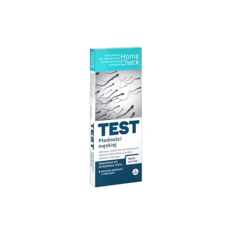 Home Check cassette Mannelijke vruchtbaarheidstest 1 stuk