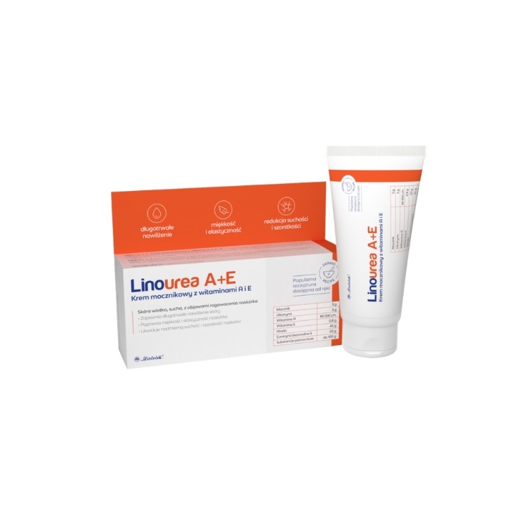Linourea Urea Crème met Vitaminen A+E 50 g