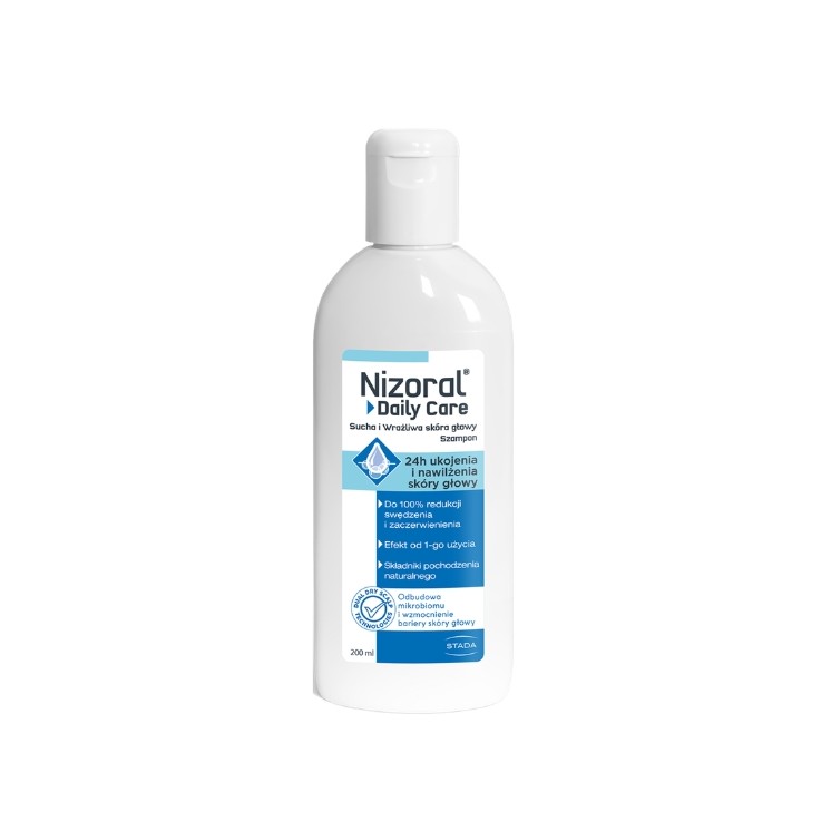 Шампунь Nizoral Daily Care для сухої та чутливої шкіри 200 мл
