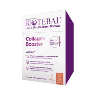 Biotebal Hair & Skin Collagen Booster Sunny Peach 8g x 30 sachets
