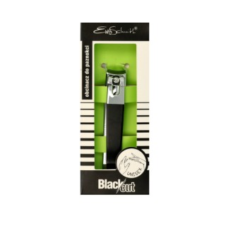 Кусачки для нігтів Ewa Schmitt Black Cut з вуглецевої сталі, 1 шт.