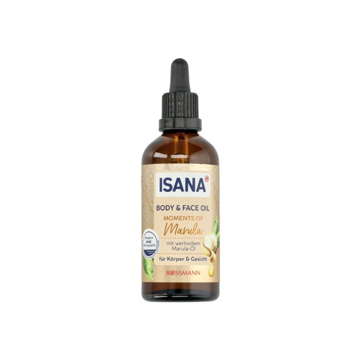 Isana Moments of Marula gezichts- en lichaamsolie 100 ml