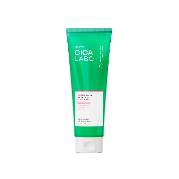 Kerasys Cica Labo Super Aqua Mask for dry, damaged and weakened hair 250 ml